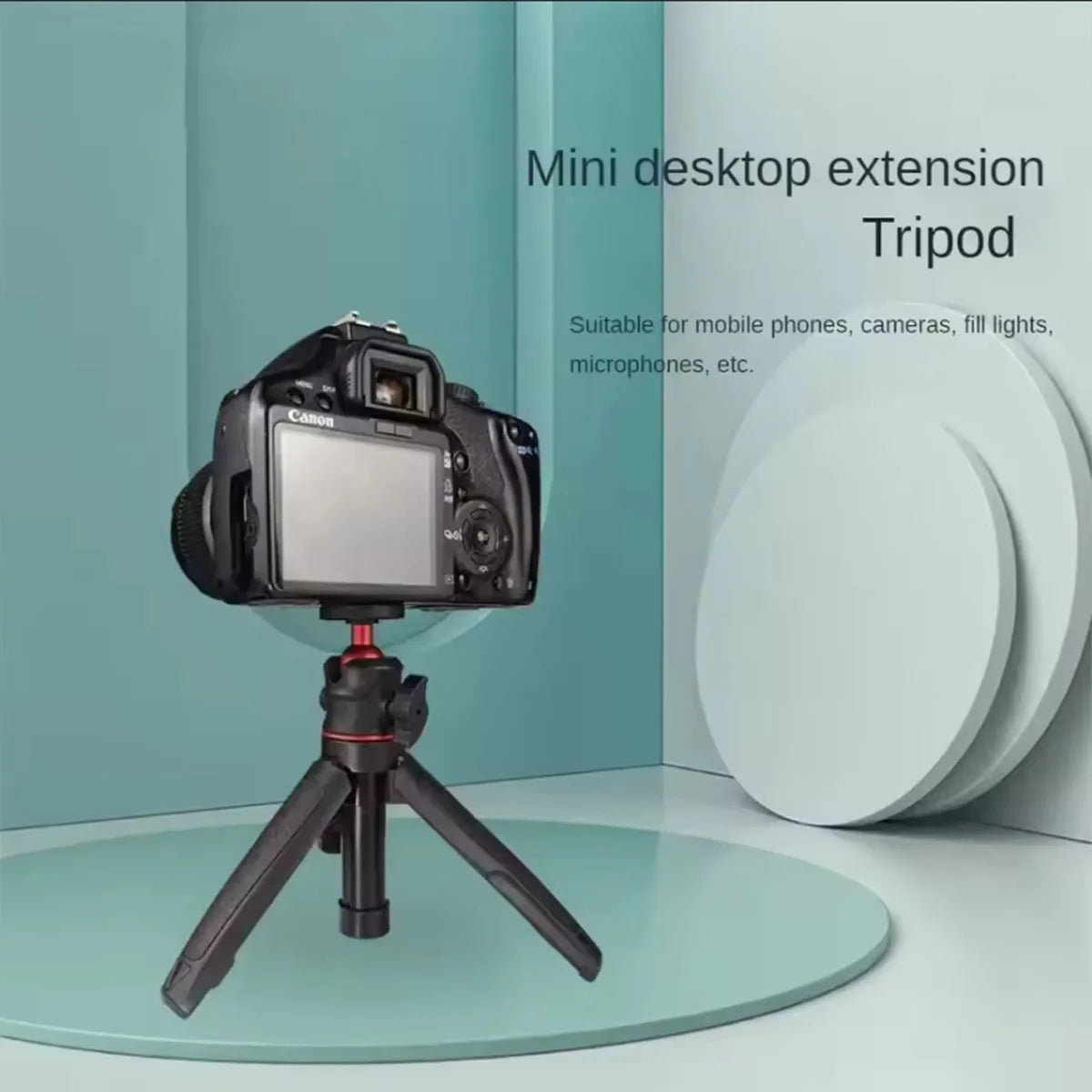 Extension Pole Tripod, Mini Selfie Stick Tripod Stand Handle Grip for GoPro Insta360 DJI Action Pocket Camera