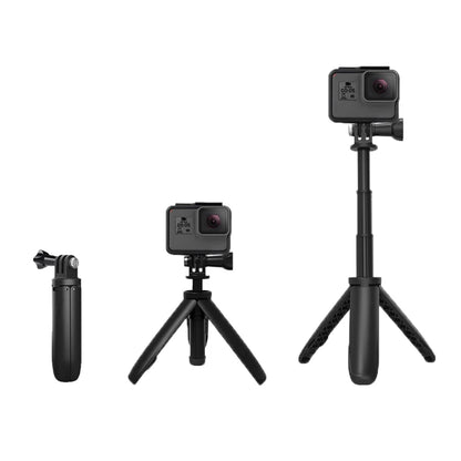 Mini Extendable Tripod Foldable Tripod Portable Monopod for Go Pro Hero 13 12 11 Black Session Osmo Action Camera Vlog Accessory
