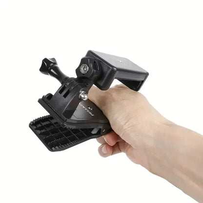 Adjustable ABS Shoulder Mount Clip Phone Tripod for IPhone 15 14 13 Samsung Outdoor Live Selfie Stand Holder for Backpack Strap