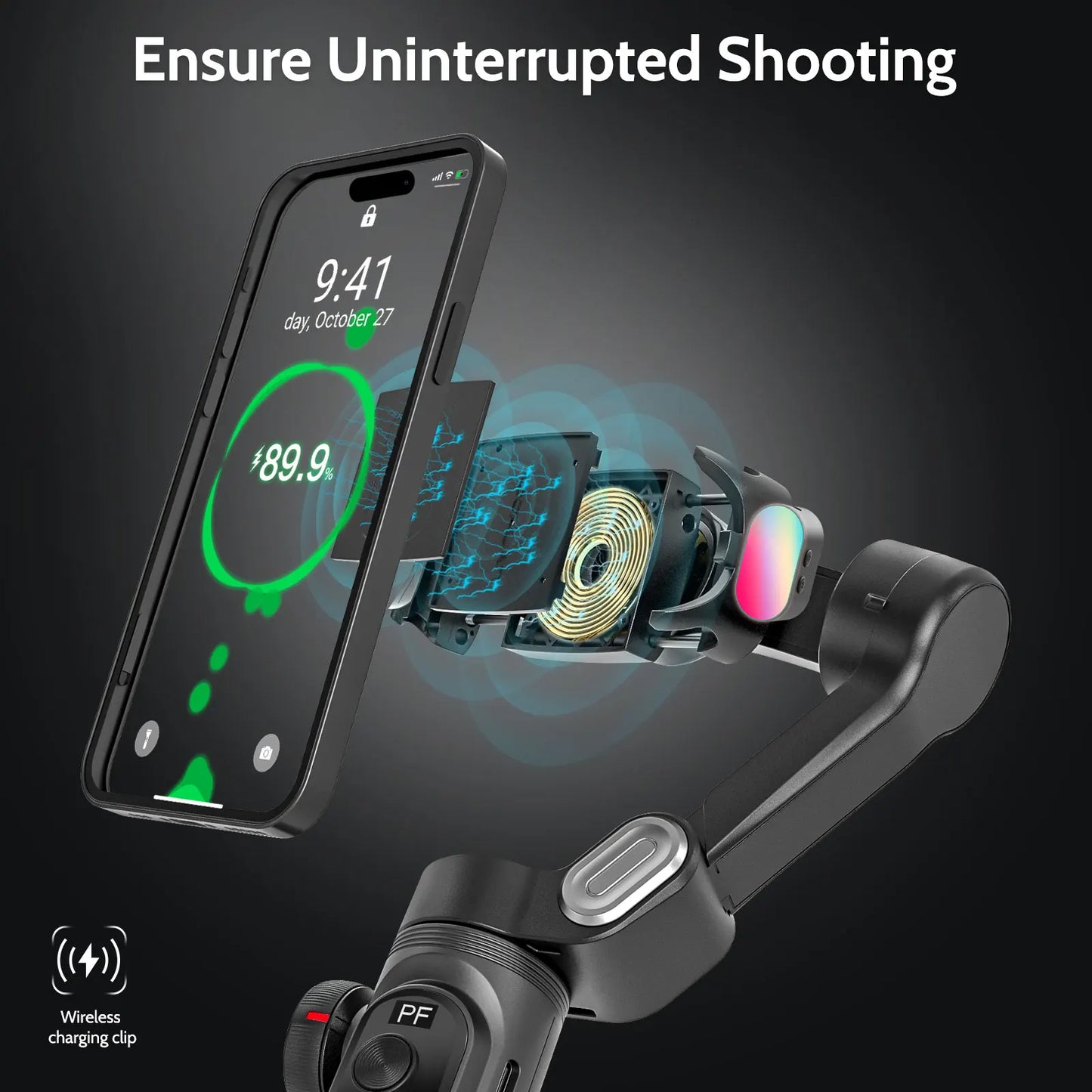 AOCHUAN Smart Xpro Smartphone Gimbal Stabilizer Professional 3-axis stabilizer For iphone and Android Smartphone handheld gimbal